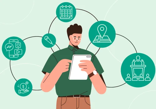 التحضير لمؤتمر - Preparing for a conference