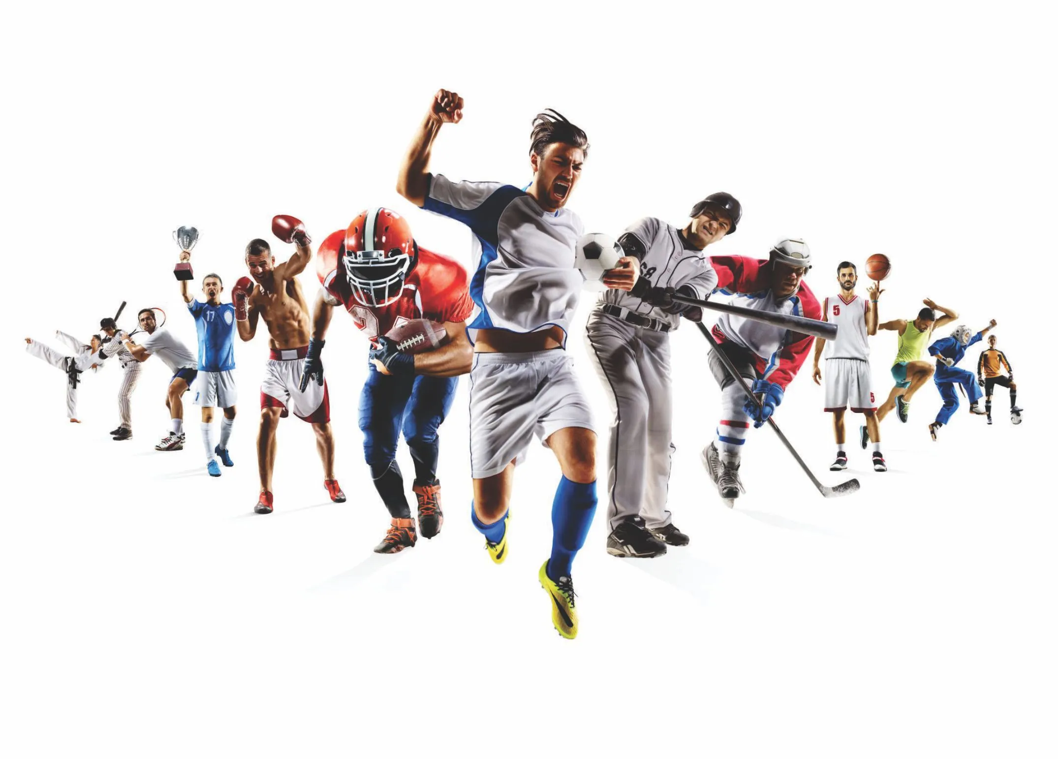 تنظيم الفعاليات الرياضية المختلفة - Organizing various sporting events
