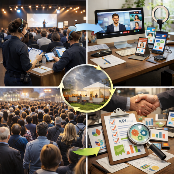 خطوات تنفيذ فعاليات الشركات المختلفة - Steps to Implementing Various Corporate Events