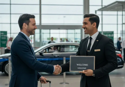 دور خدمة استقبال وتوديع الضيوف في تعزيز الفعاليات - The Role of Meet & Greet in Enhancing Events