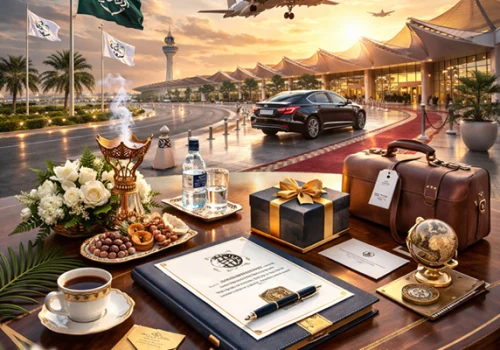 التوديع الاحترافي للوفود - Professional Farewells for Delegations