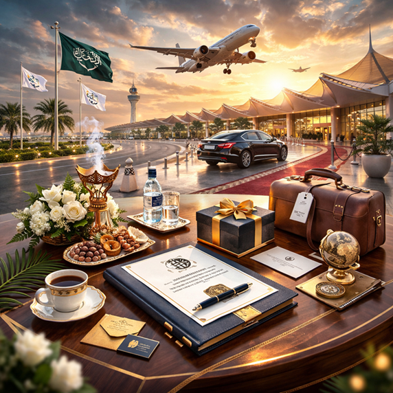 التوديع الاحترافي للوفود - Professional Farewells for Delegations