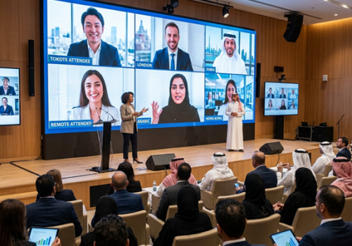 دور الفعاليات الهجينة في نجاح الاجتماعات المؤسسية - The Role of Hybrid Events in Successful Corporate Meetings