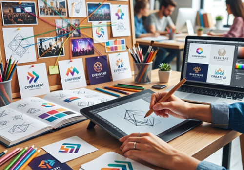 نصائح تصميم شعارات رائعة للفعاليات المختلفة - Tips for Designing Great Event Logos