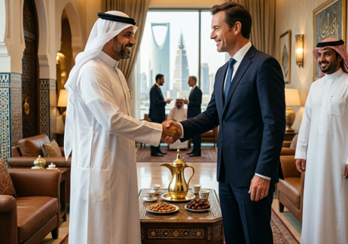 تأثير استقبال رجال الأعمال وتوديعهم - The impact of welcoming and bidding farewell to businessmen