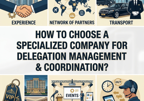 كيف تختار شركة متخصصة لإدارة وتنسيق الوفود - How to Choose a Specialized company for Delegation Management & coordination1