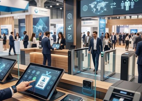 أحدث التقنيات المستخدمة في إدارة وتسجيل زوار المعارض والمؤتمرات - Latest Technologies Used in Managing and Registering Exhibition and Conference Visitors