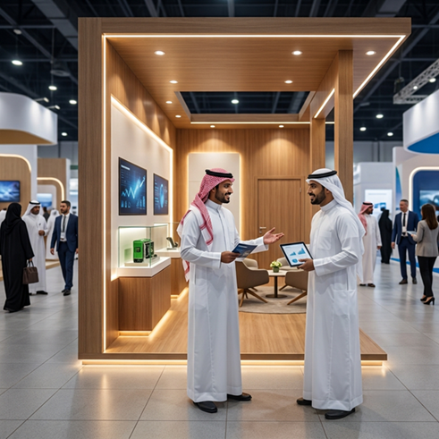 دليل لوجستيات وتصاميم الأجنحة - A Guide to Booth Logistics and Design