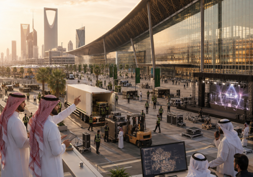 إدارة لوجستية مثالية للمعارض والمؤتمرات الكبرى - Optimal Logistics Management for Major Exhibitions and Conferences