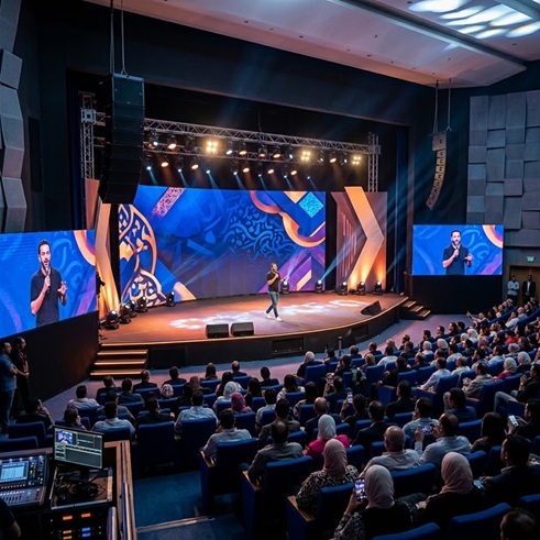 الهندسة الصوتية والبصرية و نجاح فعاليتك - Audiovisual Engineering Impact the Success of Your Event